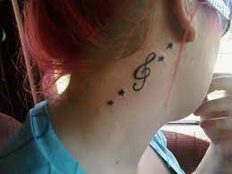 Some of the gorgeous designs are the following: 64 Terrific Musical Tattoos On Neck