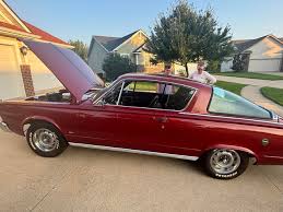 Image result for Dark Red 1966 Barracuda
