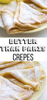 Best Crepes Recipe Best Crepe Recipe Recipes Crepe Recipes