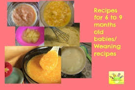 Baby Food Recipes 6 To 9 Months Old Wholesome Weaning Recipes