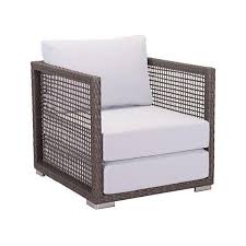 Zuo Coronado Brown And Light Gray Outdoor Armchair 738 Liked On Polyvore Featuring Home Outdoors Lounge Chair Outdoor Outdoor Chairs Outdoor Patio Chairs