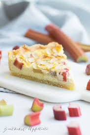 Schnelles Und Leckeres Rezept Fur Cremige Rhabarber Vanilleschmand Tarte Kuchen Und Torten Rezepte Kaffee Und Kuchen Rhabarber