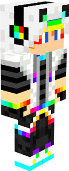 Rainbow Wolf Boy With Images Minecraft Skins Halloween Halloween Boys Boys