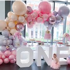 1st Birthday Balloon Decoration Ideas Pin By My Party Queen On 1st Birthday Party Ideas Baby Girl Birthday Theme Birthday Parties Magic Birthday Party