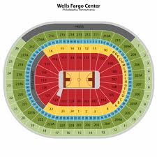 Sixers Seating Chart Seat Numbers Philadelphia 76ers 5 Inch