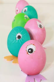 Easter Eggs With Googly Eyes Tally S Treasury Easter Easter Crafts Easter Projects