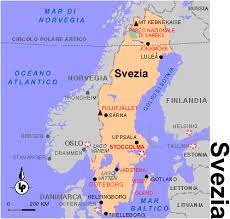 Scarica vettore di mappa di svezia vettoriale. Corriere Della Sera