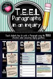 Teel Paragraph Structure Topic Sentences Paragraph Writing Picture Writing Prompts