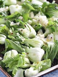 Add bok choy, soy sauce, and 2 tablespoons water. Oven Roasted Bok Choy With Garlic Sweet And Savory Meals