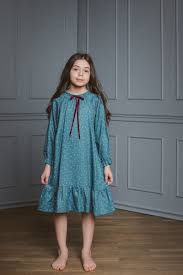 Frieda Nightdress Kids Girls Children Nightwear Sleepwear Nightclothes Homewear Amikichildren Pakaian Gadis Baju Anak Pakaian