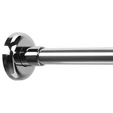 The shower curtain rod easily screws into place using twisttight technology, meaning you don't need tools. Croydex L Shaped Telescopic Shower Rod 1400 X 2600mm Wickes Co Uk
