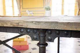 grande table de tapissier charme retro grande table table table design