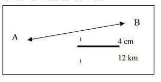 Berikut rumus untuk cara menghitung skala: Apa Bila Jarak Titik A Dan B Pada Peta Sepanjang 6 5cm Hitunglah Jarak Sebenarnya Kedua Titik Brainly Co Id