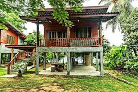 35 bamboo house designs with classic style with natural nuances village house design bamboo house design house on stilts