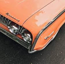 Vintage Mercury Orange Creamsicle Creamsicle Orange Greamer Vin Creamsicle Greamer Mercury Orange Classic Cars Retro Cars Classic Cars Vintage
