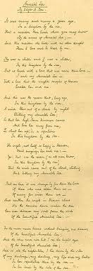 Annabel Lee Wikipedia Annabel Lee Edgar Allen Poe Poems Edgar Allen Poe