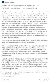 Among those who tried to educate the author was hrc's director of rapid response communications, charlotte clymer, a. When J K Rowling Disappoints You Yet Again Tumblr