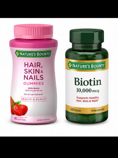 Con las gomitas de biotina de Nature's Bounty, dale a tu cabello, piel y uñas el cuidado que merecen. Deliciosas, prácticas y con 1000 mcg por porción. $22 #Olivia