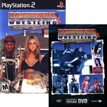 There goes the neighborhood for the playstation ® 2 computer entertainment system. Backyard Wrestling 2 Ps2 Front Cover