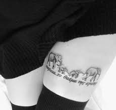 Greek Quote Meaning Family The Miracle Of Love My Parents Met In Greece And We Go Back To The Ho Elephant Family Tattoo Family Tattoos Baby Elephant Tattoo