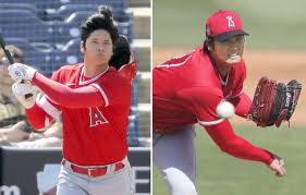Los angeles angels pitcher shohei ohtani showed some improvement in his second start of the 2020 mlb season, but. Shohei Ohtani Puts On Show In Dual Role As Starter And Leadoff Batter In Spring Training Game The Japan Times