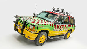 Original Jurassic Park Explorer Gets The Spotlight At Petersen Museum Ford Trucks 1 Ford Daily đại Ly Showroom Jurassic Park Cars Movie Skatepark Design