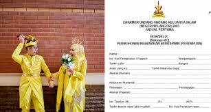 Isi borang daftar nikah online yang telah disediakan oleh pejabat agama. Isi Borang Nikah Bakal Pengantin Kena Ikut Prosedur Yang Betul Pesona Pengantin