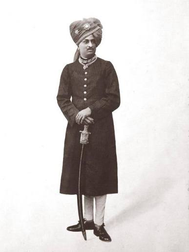 Thakor Saheb of Rajkot H.H Pradyuman Sinhji