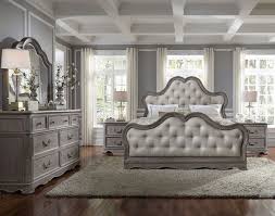 Shop for pulaski furniture rhianna set of upholstered queen and king side rails, 788172, and other bedroom bed rails at carol house furniture in maryland heights, missouri and valley park, mo. Simply Charming Warm Weathered Grey Upholstered Panel Bedroom Set From Pulaski Coleman Furniture