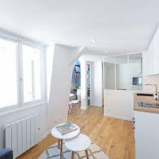 A la façon d'une suite, ce studio devait être lumineux et fonctionnel. Studio Paris 8 Un 22 M2 Plus Fonctionnel Et Tendance Cote Maison