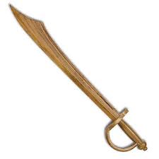 Pirate Cutlass Wooden Sword Replica Wooden Sword Wood Sword Sword
