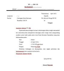 Untuk mendownload contoh surat undangan resmi perlombaan olahraga antar sekolah dengan bila anda berkeinginan untuk mendownload contoh surat undangan tidak resmi dalam format download contoh surat undangan tidak resmi.doc. Contoh Surat Undangan Setengah Resmi Adalah