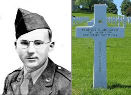 Dec 1944 Pfc Francis Foote wounded in Germany
