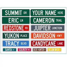 Find great deals on ebay for personalized street signs. Custom Personalized Street Signs