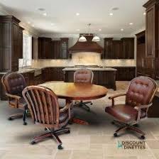 This Chromcraft Dining Set Comes With 4 Very Comfortable Swivel Tilt Caster Arm Chairs And A Gorgeous Solid Caster Chairs Dinette Sets Living Room Inspiration