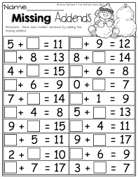 Winter Math And Literacy Packet First Grade Kindergarten Math Worksheets Kids Math Worksheets First Grade Worksheets