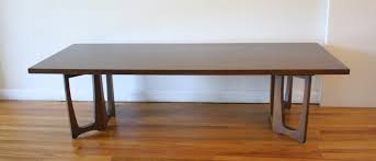 Elevated design details include graceful curves and a natural wood palette. Mid Century Modern Broyhill Brasilia Coffee And Side End Tables Picked Vintage