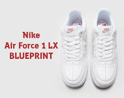 Nike air force 1 blueprint. Here You Get The Nike Air Force 1 Lx Blueprint Grailify
