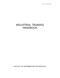 Check spelling or type a new query. Industrial Training Handbook