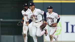 Astros Set Lineup for Giants Opener Clinging to Lead in AL West Division