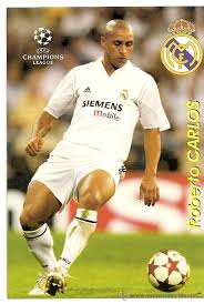 Roberto carlos played for real madrid and brazil and was allowed to take freekicks. Cromo De Roberto Carlos Real Madrid Sold Through Direct Sale 12885583