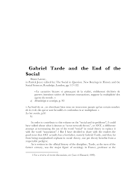 Tous ont accepté de venir. Http Www Bruno Latour Fr Sites Default Files 82 Tarde Joyce Social Gb Pdf