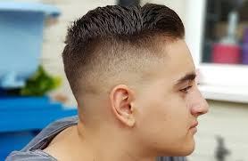 Edges stay neat and trim on a skin taper fade while the rest of the hair gradually gets shorter as it approaches the ears. 18 Manly Examples Of High Skin Fade 2021 Update Hairstylecamp