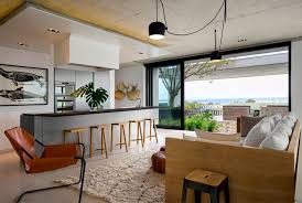 open concept kitchen  living room