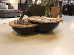 salontafel industriele stijl stoerwonen duo moon met klep super trendy en handig salontafel rustieke salontafels industriele salontafels