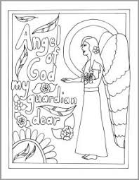 Coloring is a daily activity in my house and when i can, i am right there coloring with my kids. Mommy And Me Catholic Coloring Pages Drawn2bcreative