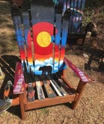 Wildlife Chairs Outdoor Chairs Colorado Gift Colorado Skiing
