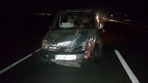 Hatay Da Iki Otomobil Yoldaki Kecilere Carpti 13 Kucukbas Hayvan Telef Oldu