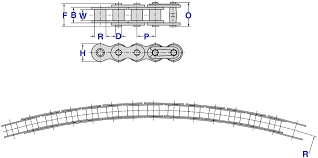 Side Bow Roller Chains Usa Roller Chain