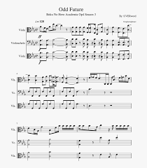 My Hero Academia Odd Future Violin Sheet Music Hd Png Download Transparent Png Image Pngitem